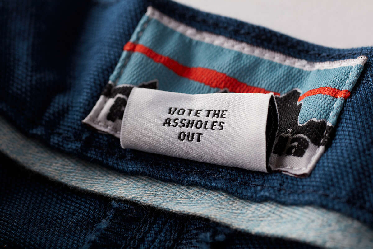 Patagonia adds political statement to clothing tags 'Vote the as—holes