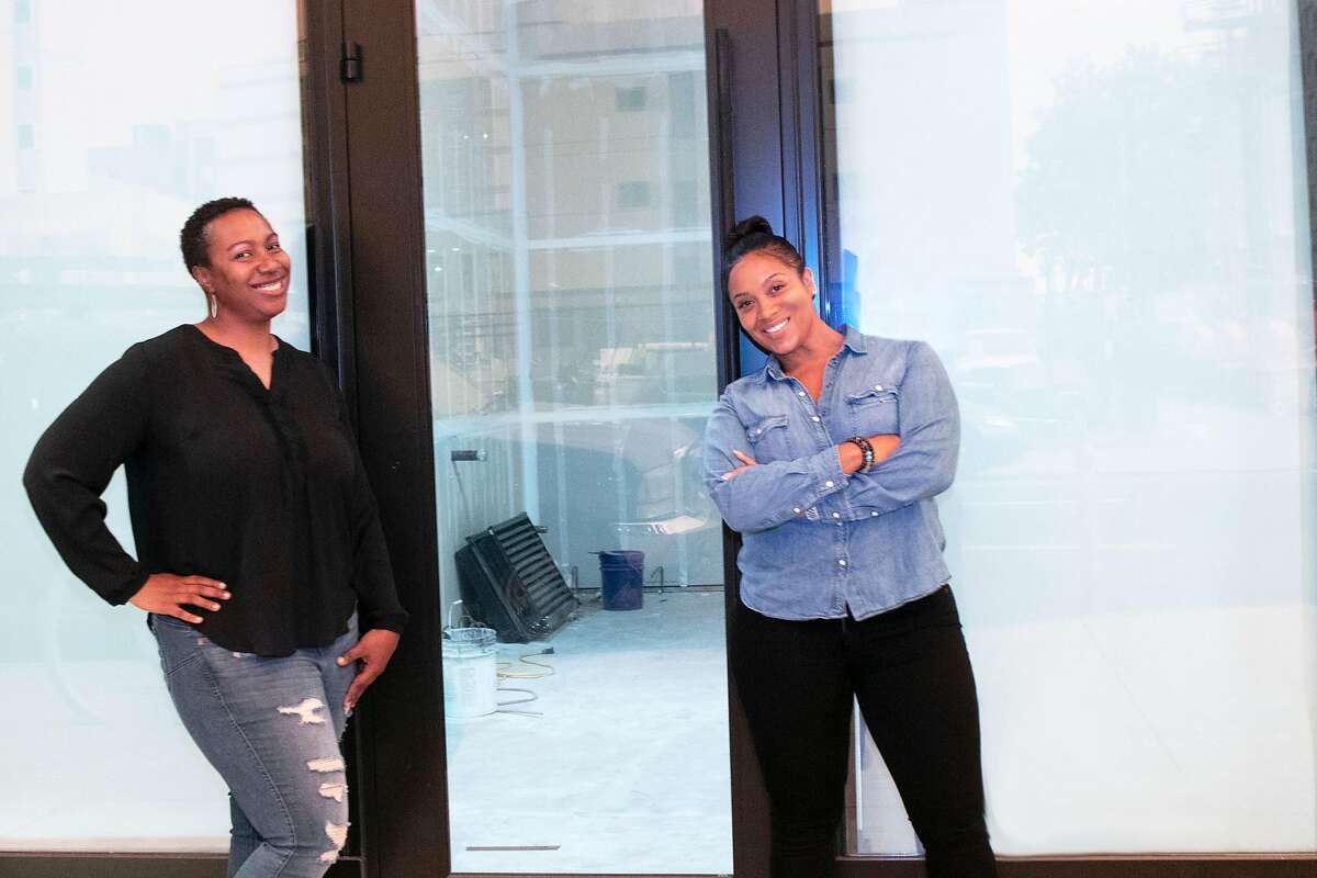 Alicia Kidd (left) and Mari Kemp are planning to open their new wine shop and bar, CoCo Noir, in Oakland in early 2021.