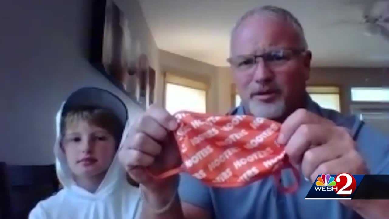 Florida 5th grader asked to remove Hooters-themed mask - Houston Chronicle