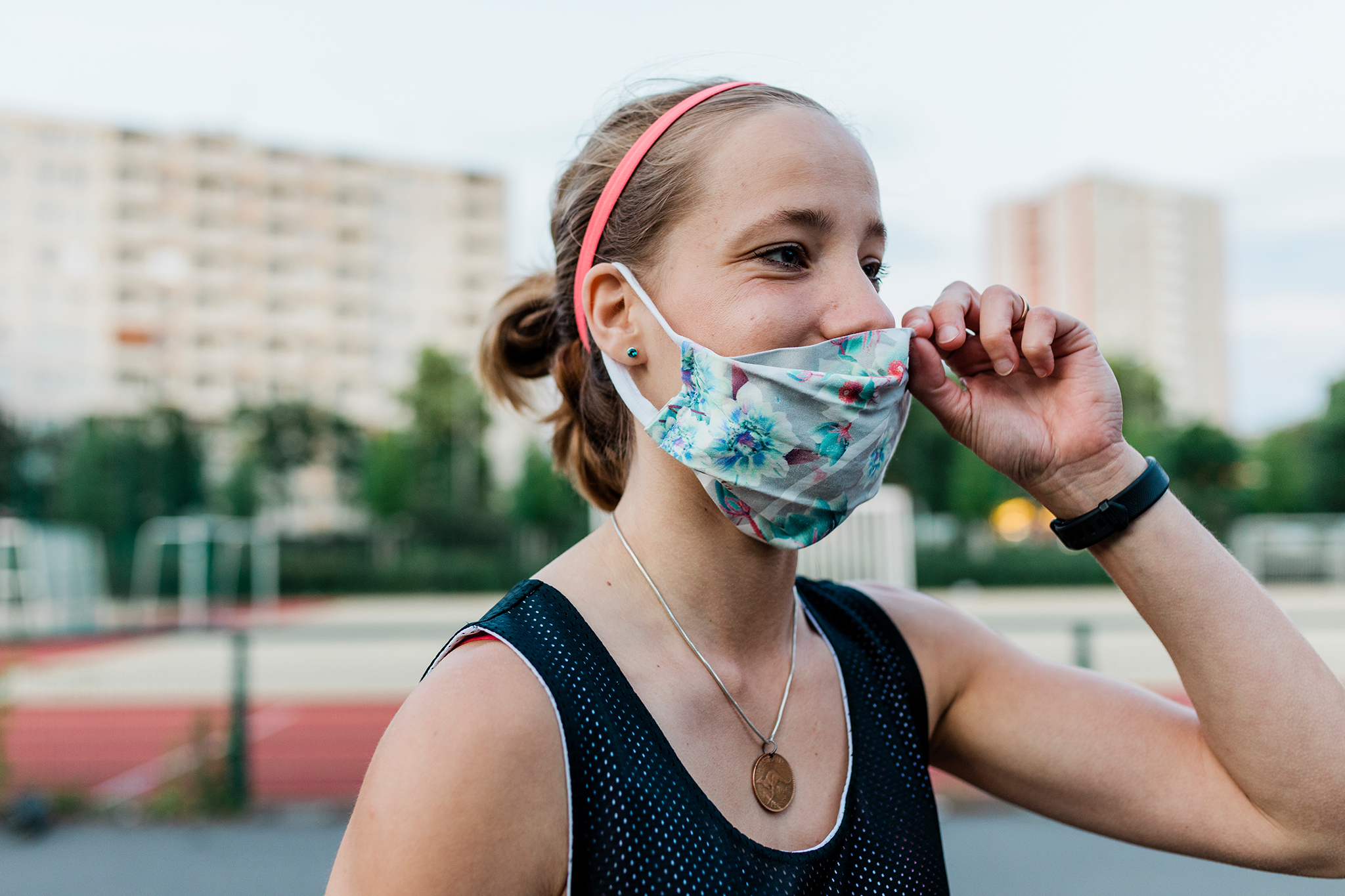 Uncomfortable in your face mask? This can breathing easier