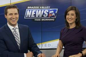 Newlyweds serve as anchors at Bryan-College Station news station