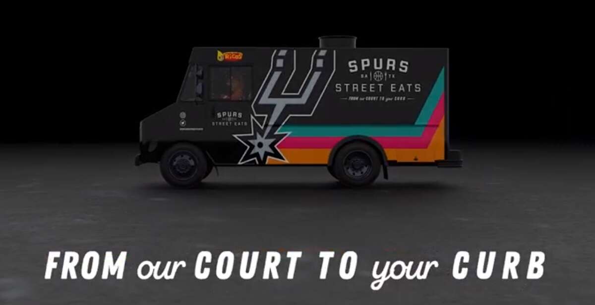 The Spurs now have a street eats food truck, and it's hitting San