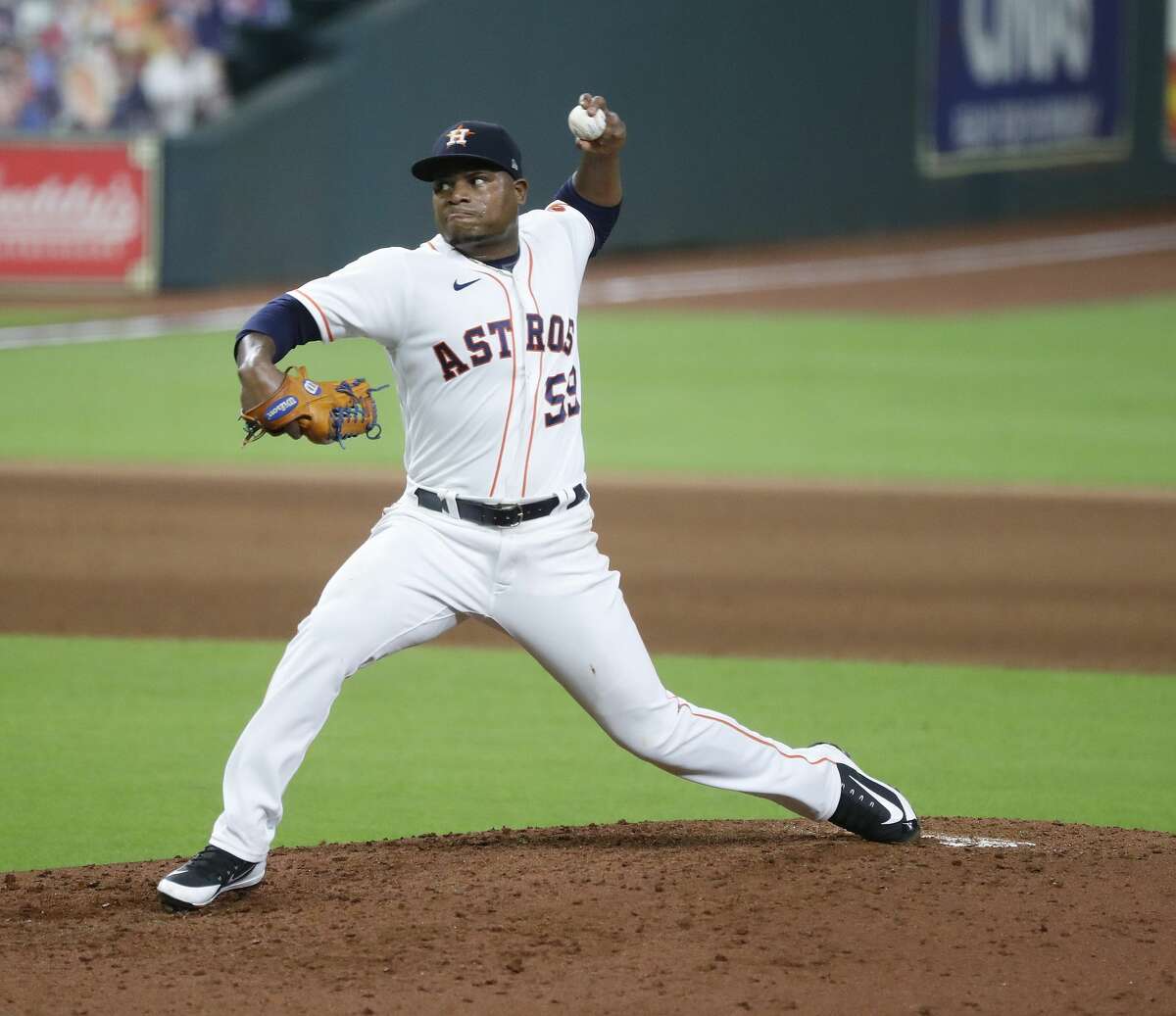 Framber Valdez helps Astros edge Rangers