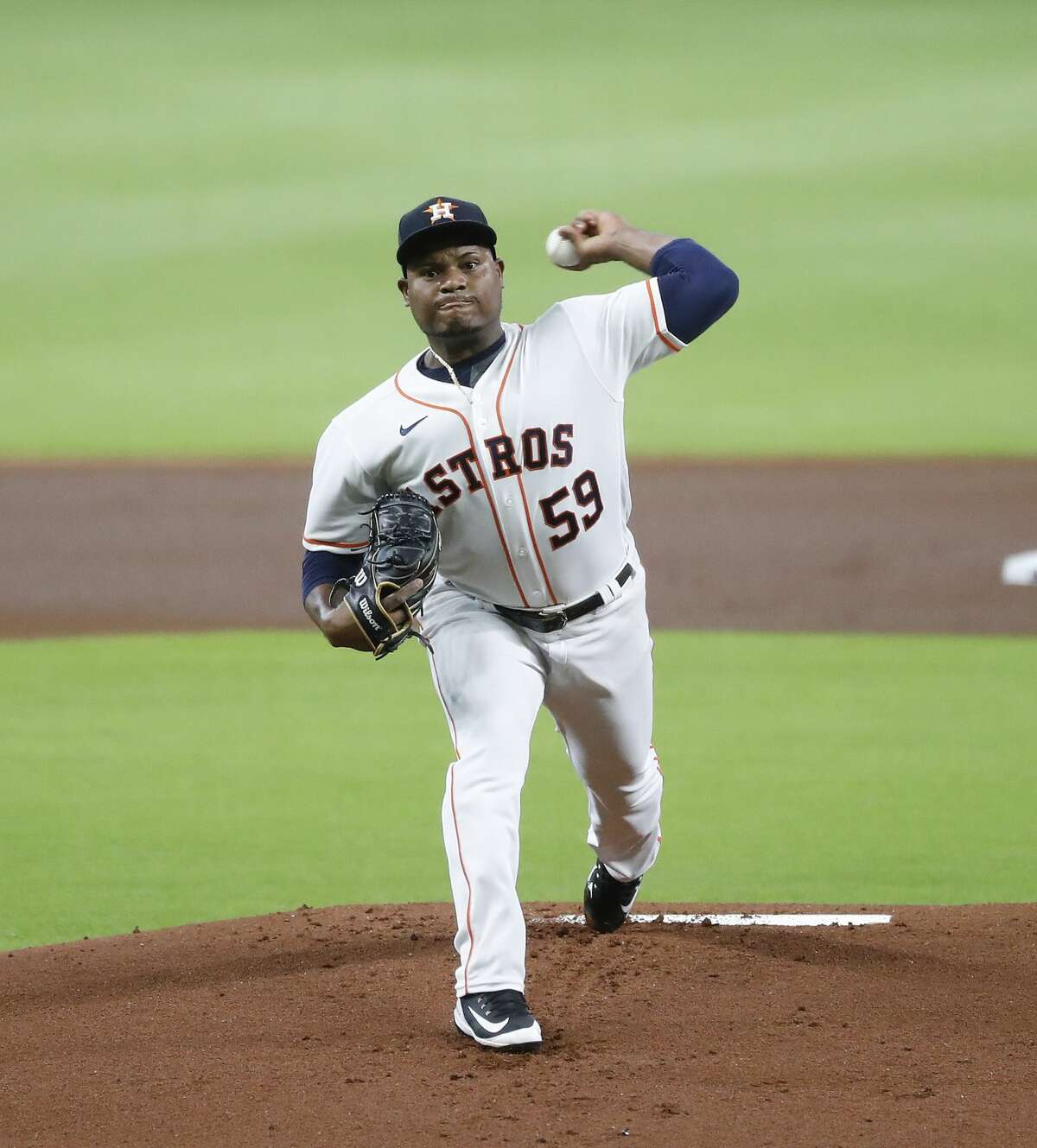 Framber Valdez helps Astros edge Rangers