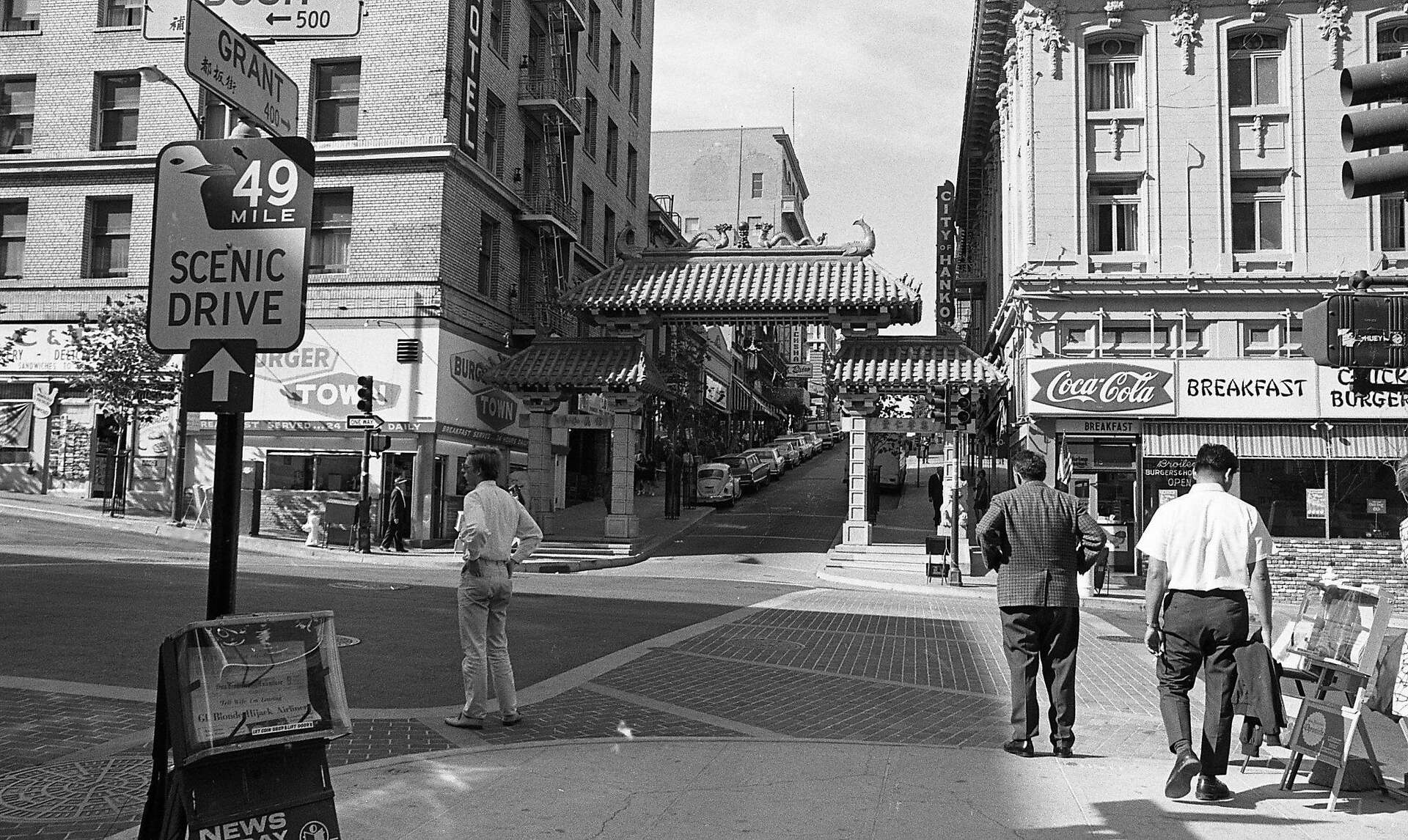 San Francisco Black and White Pictures | Black and White chinatown dragon gate Wall Art. outlets San Francisco Office Art