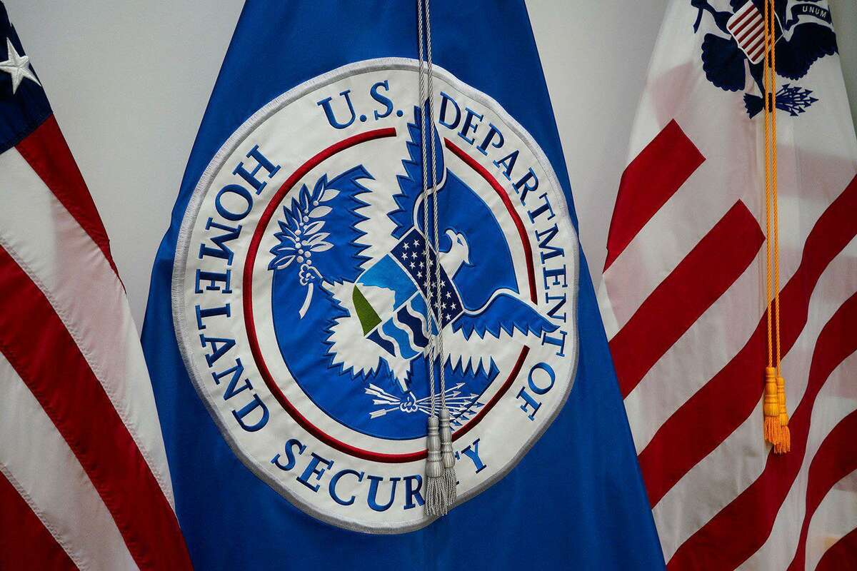 The Department of Homeland Security flag.