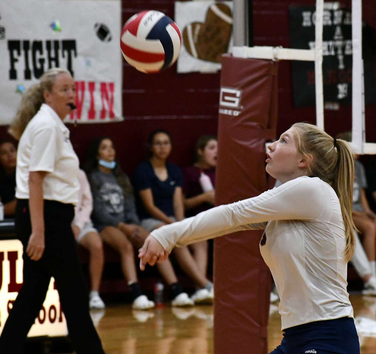Tulia hosted Plainview in a non-district high school volleyball game on Saturday, Sept. 19, 2020. Plainview came away with a 3-2 win.