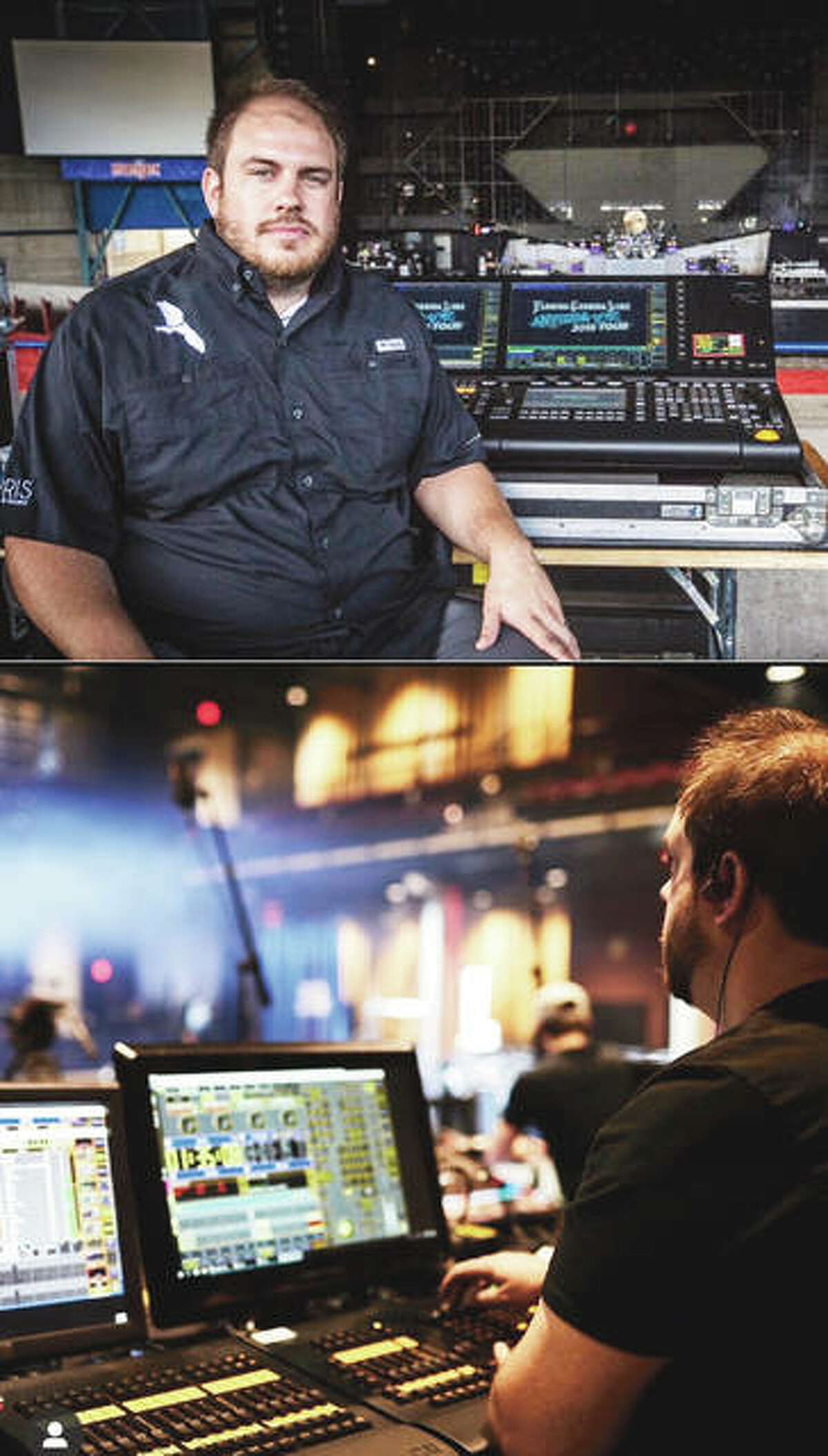 Carrollton native Scott Cunningham is the lighting director for the country music duo Florida Georgia Line, normally traveling with them to about 75 shows a year. He also works behind the scenes for other groups.