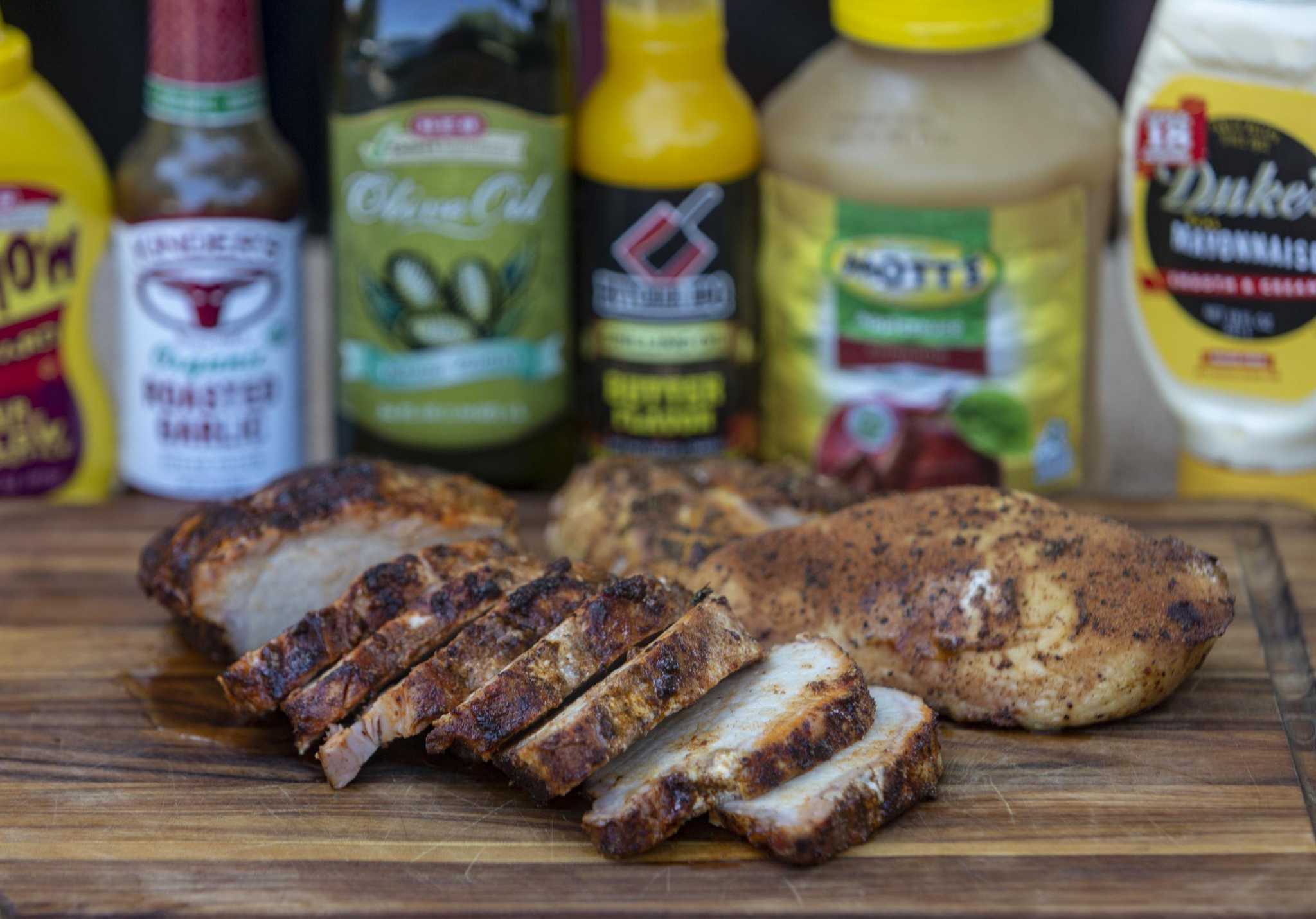 Chuck’s Food Shack Binding agents for meat like mayonnaise, mustard