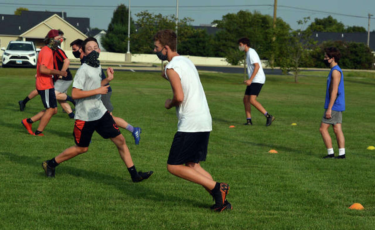 With 20 contact days for practice this fall, the Father McGivney boys soccer team is preparing for a spring season.