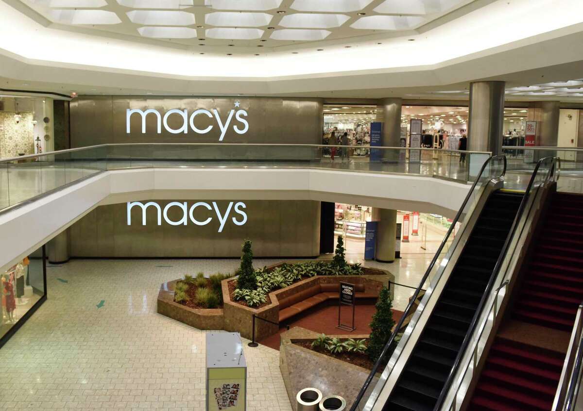 Macy's at the Stamford Town Center in Stamford, Conn., photographed on Tuesday, June 2, 2020. In February, Macy's stores will close at the Brass Mill Center in Waterbury, owned by Brookfield Properties, and the Crystal Mall in Waterford, owned by Simon Property Group. After these closures, the state will be left with the following six Macy's locations.