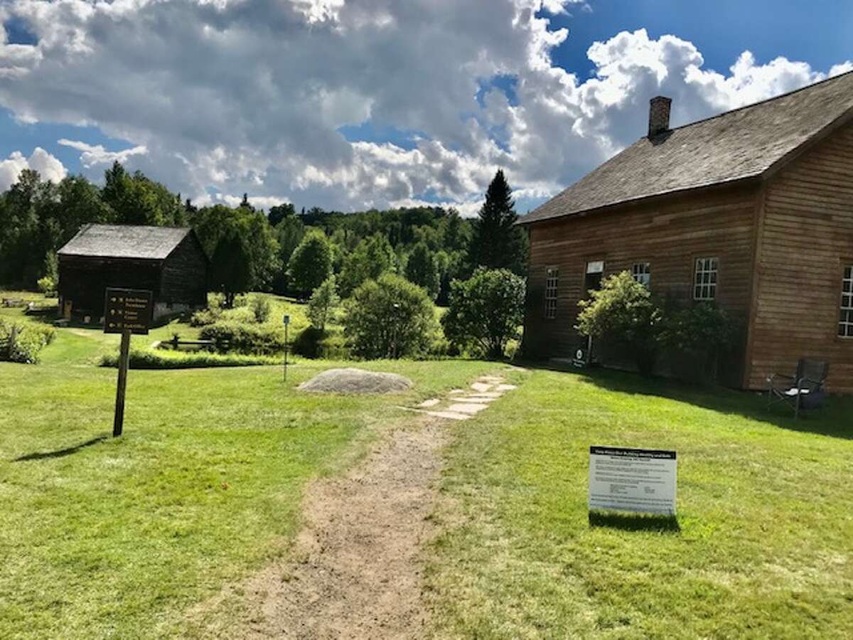 The John Brown Farm is a state historic site. The buildings close on Nov. 1 for the winter but the grounds and hiking trails on the outskirts of Lake Placid remain open year-round.