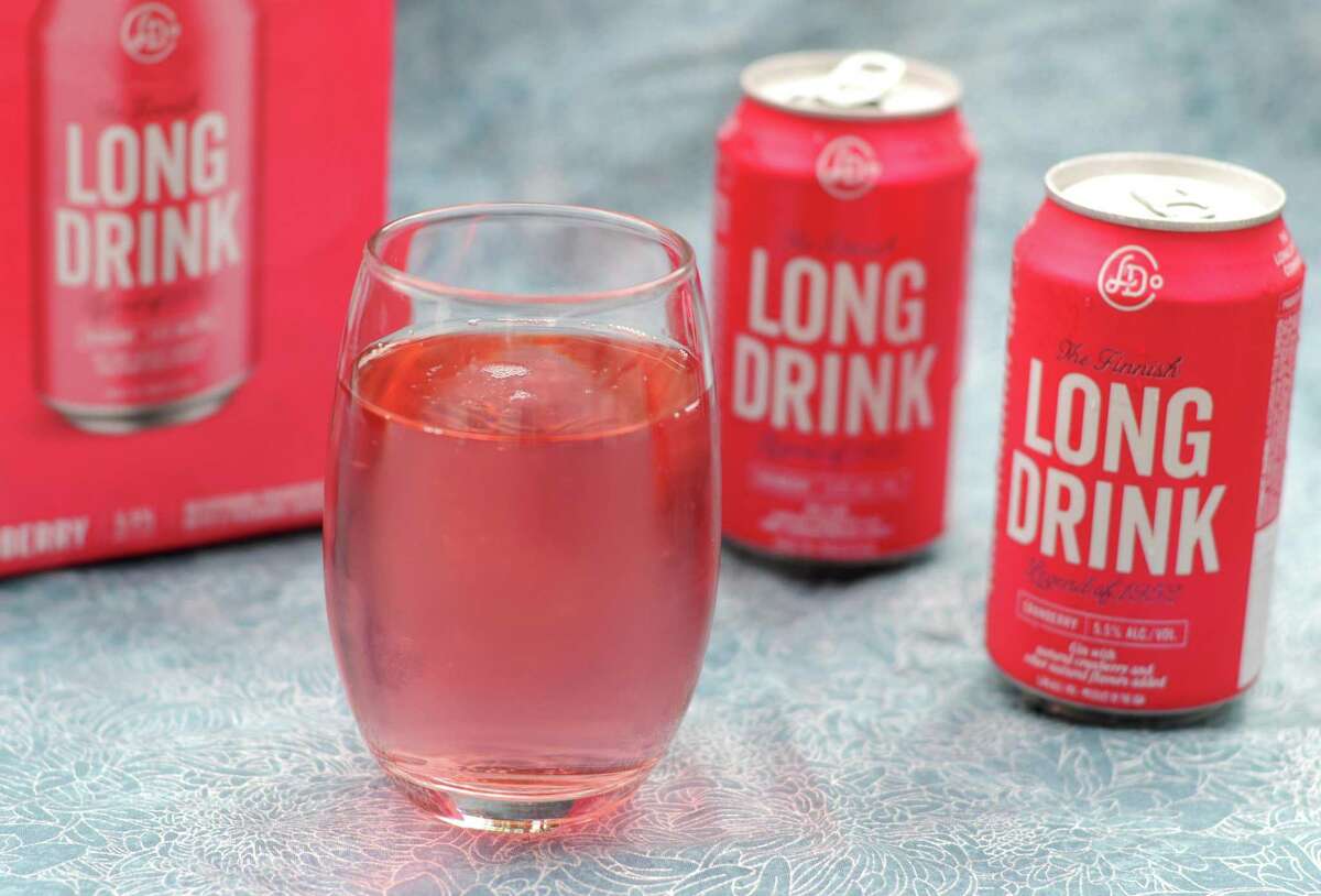 Long Drink is a sparkling cranberry flavored cocktail in a can inspired by a popular drink in Finland.