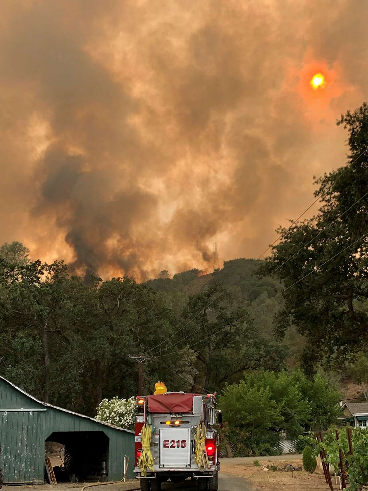 In fireprone Napa, winery employees double as high percentage of