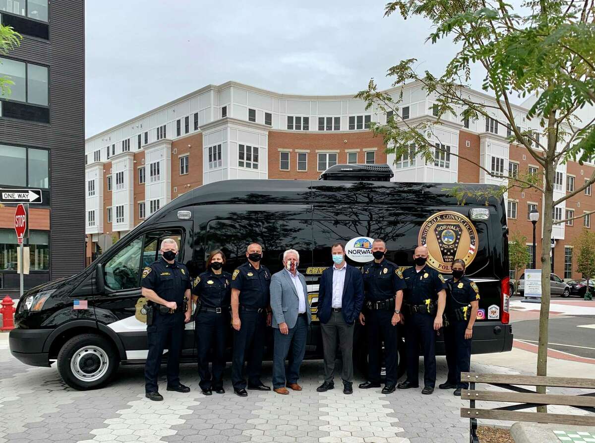 Norwalk police debuted their new Community Engagement Van on Friday.