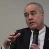 Comptroller Tom DiNapoli is interviewed on Tuesday, Jan 9, 2018, at Hearst Media Center in Colonie, N.Y. (Skip Dickstein/ Times Union)