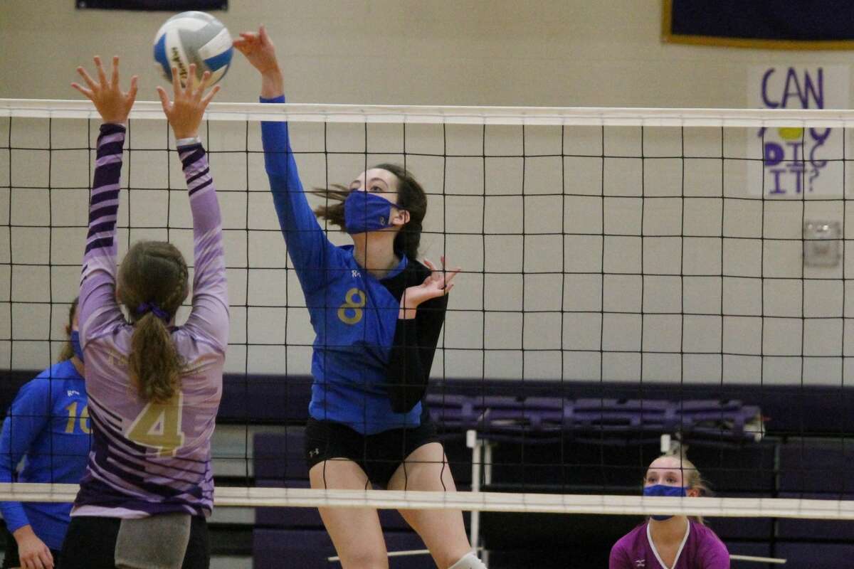 Portagers sweep Panthers in league volleyball matchup (PHOTOS)