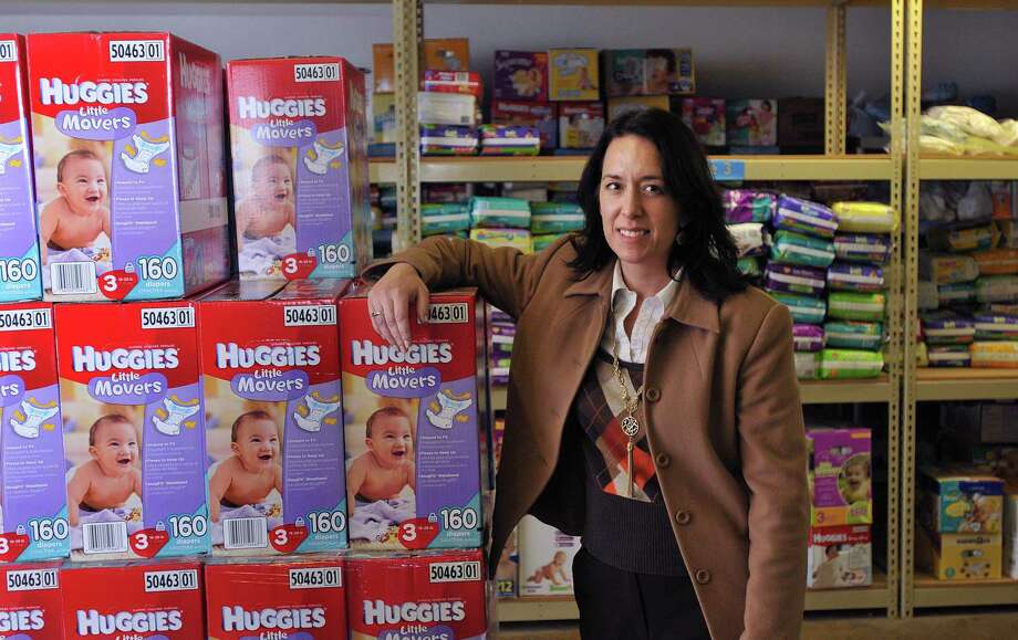 Janet Stolfi Alfano, director of the Diaper Bank in North Haven. Photo: File Photo