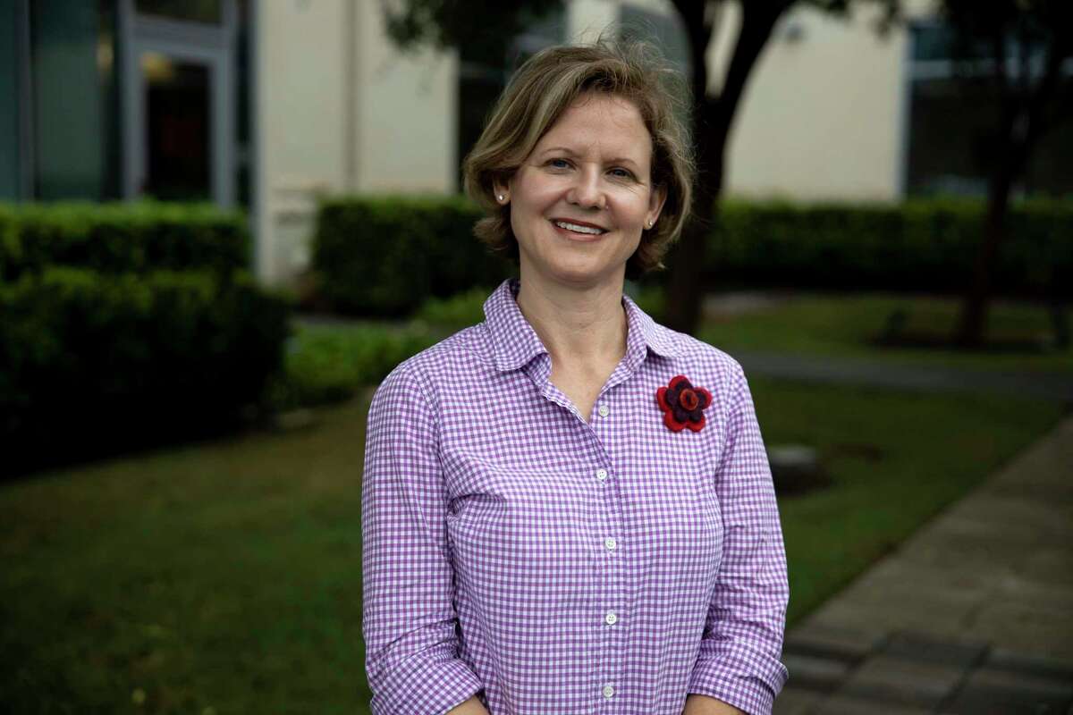 Tana Key poses for a portrait outside of Houston Methodist - The Woodlands, Wednesday, Sept. 23, 2020. Key is a breast cancer survivor and was the first person to have a ReSensation Procedure to reconstruct and innervate her breasts at the hospital.