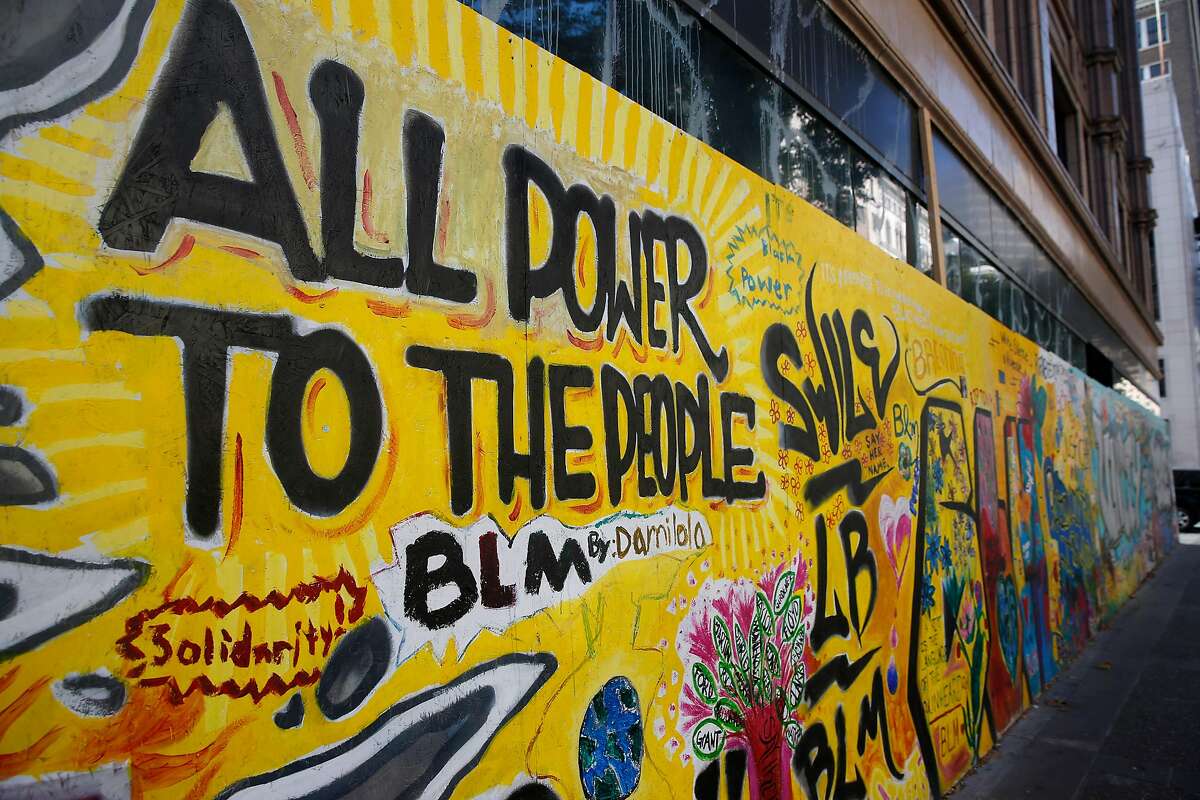 What will happen to the plywood murals of 2020?