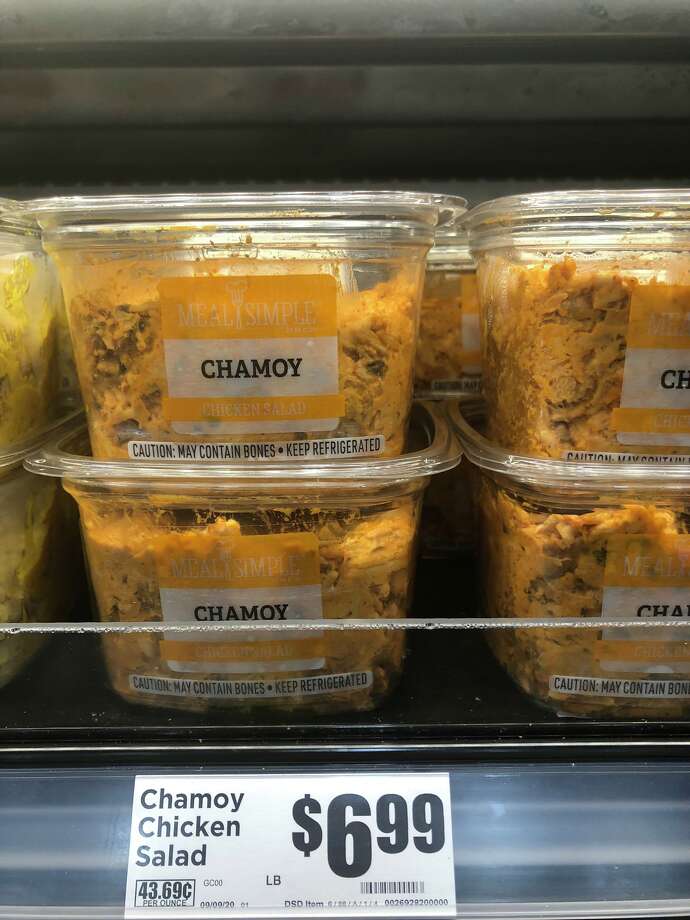 H-E-B's lengthy menu of Meal Simple brand products — from chef-prepared dishes to rotisserie chicken — includes chicken salad flavored with the sweet-sour-spicy-salty taste San Antonians can't seem to get enough of. Photo: Courtesy, Stefanie Amezcua