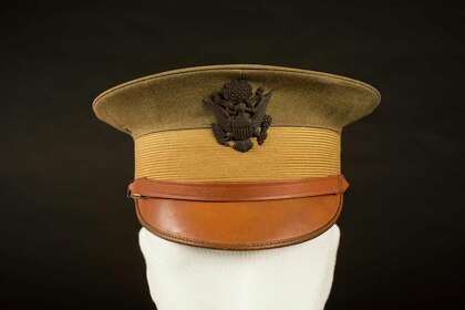 A hat worn by Dr. Rufus Cole, who did research at Fort Sam Houston relating to the 1918 Spanish flu pandemic, is part of the collection of the U.S. Army Medical Department Museum at Joint Base San Antonio — Fort Sam Houston.
