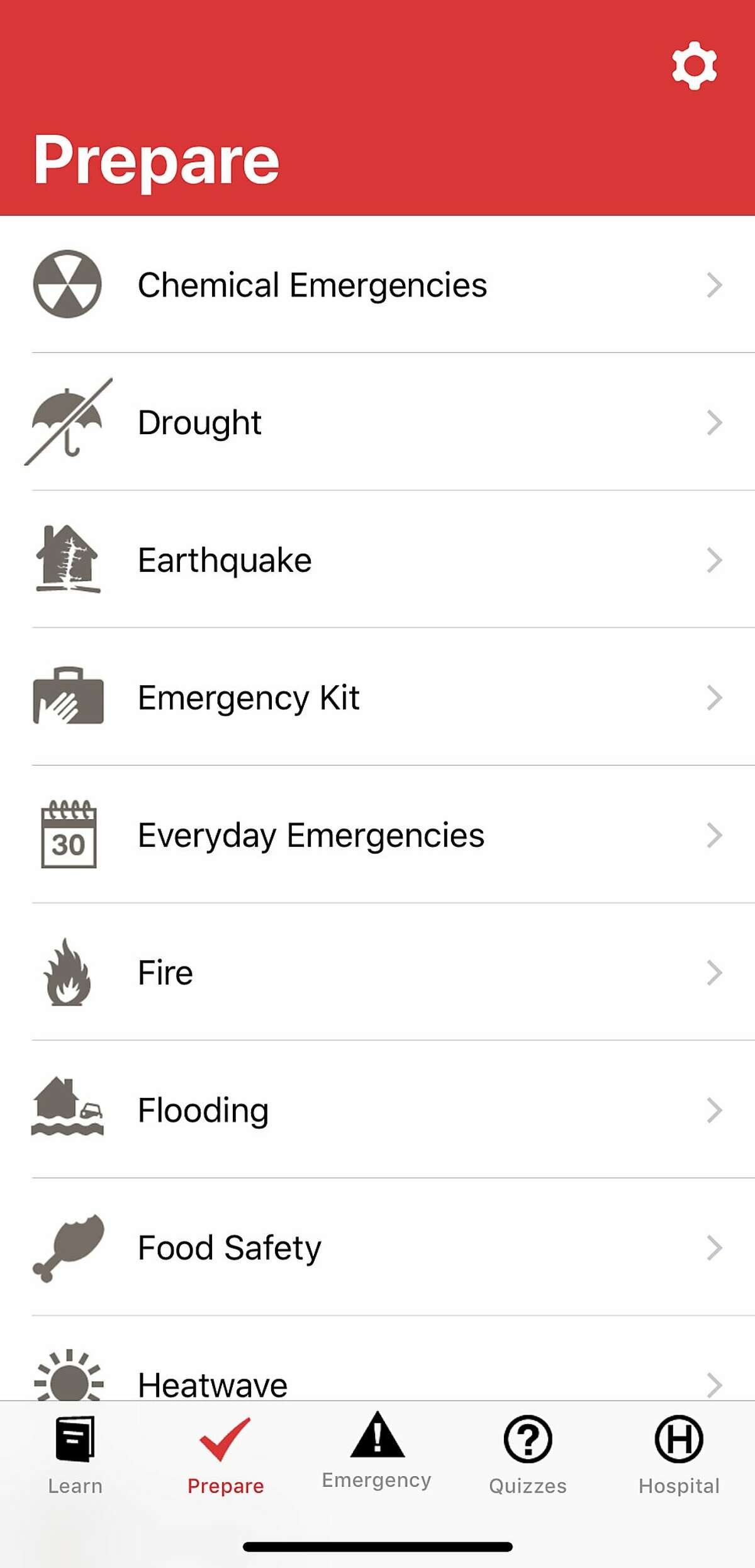 First Aid: American Red Cross app