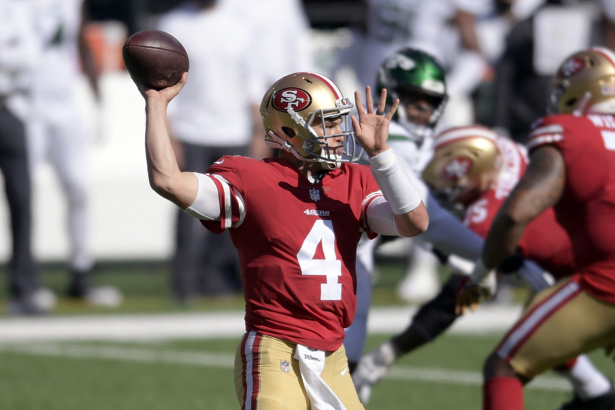 49ers' Nick Mullens will start, have chance to match Joe Montana on Sunday