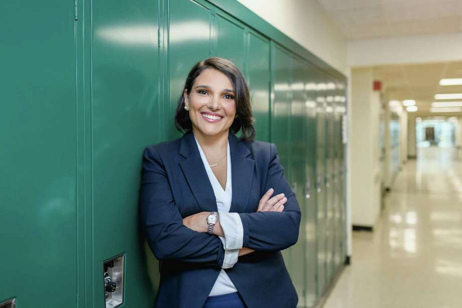 Repbulican Ellie Kousidis, a Stamford Public Schools educator and first time candidate, is running for state senate of the 25th district against incumbent Democrat Bob Duff. The 25th district consists of part of Darien and all of Norwalk, Conn. The election is Nov. 3, 2020. Photo: /