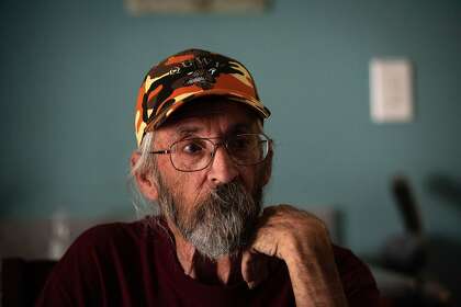 Buzz Tatro, in his temporary housing in Santa Cruz, lost his home in Bonny Doon after the CZU fires ripped through the area. After escaping with only the clothes on his back and a backpack of medical supplies, Tatro began the arduous process of finding a place to stay.