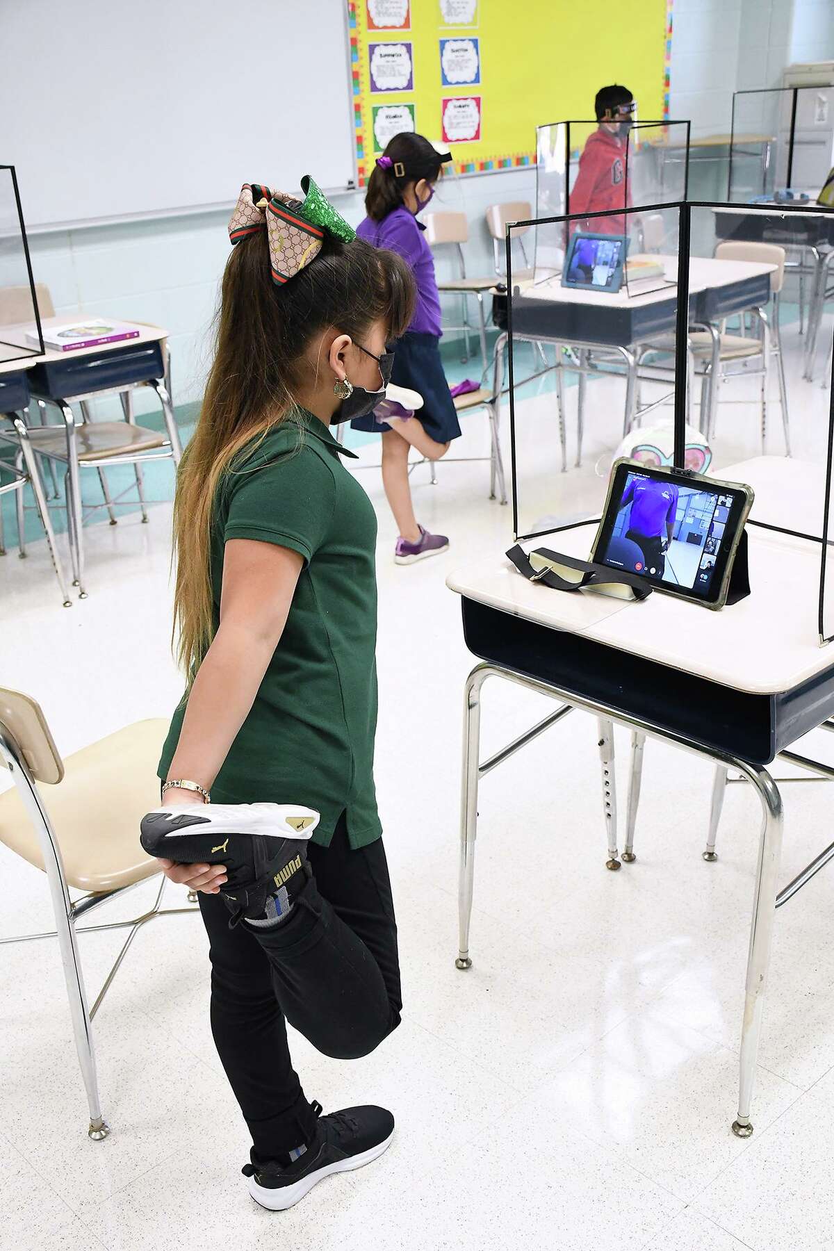 Laredo ISD students in third, fourth, fifth, sixth, and ninth grades, and all Special Education Self-Contained were allowed to participate in in-person classroom learning Monday, September 21, 2020.