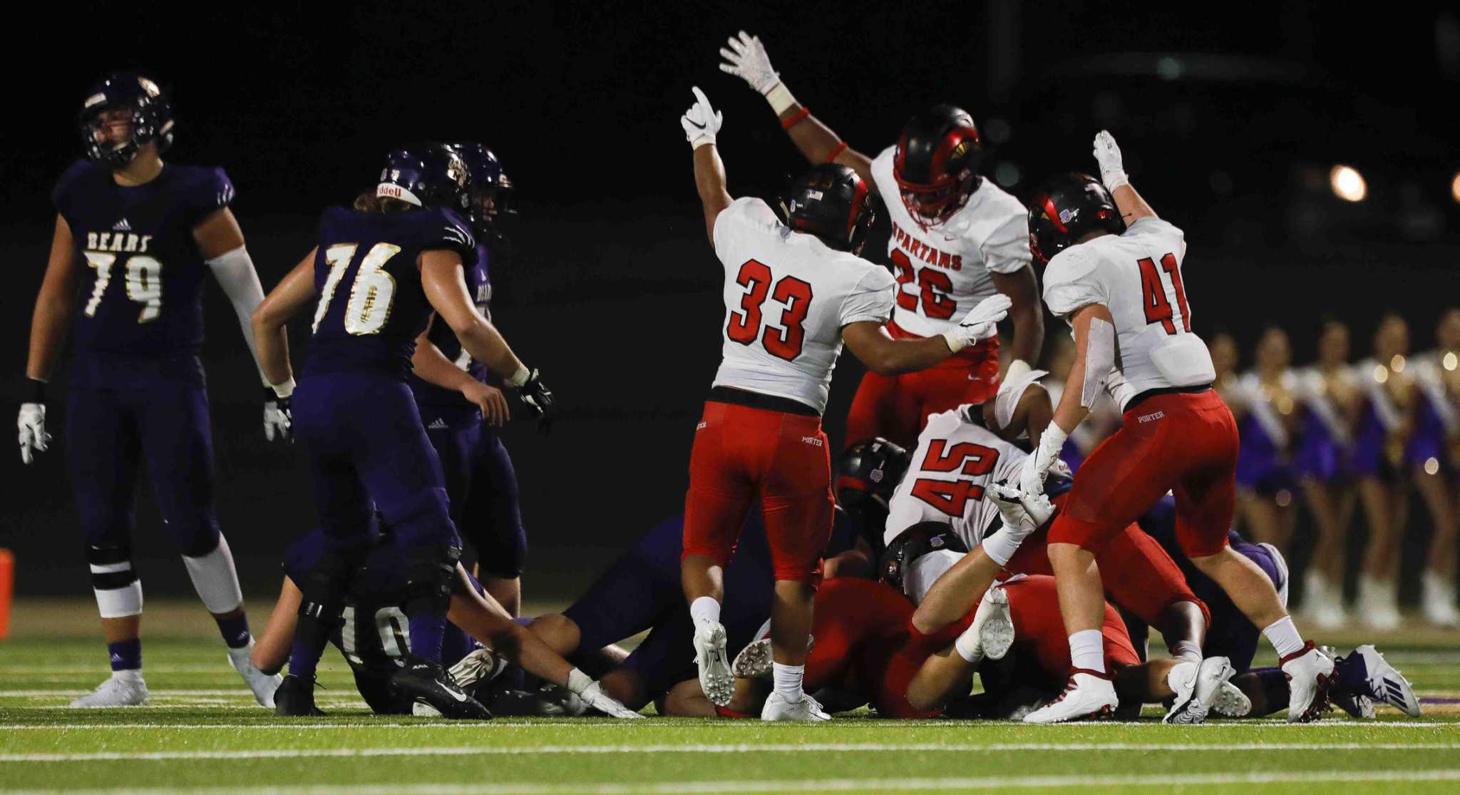 FOOTBALL Porter holds on for narrow win at Montgomery