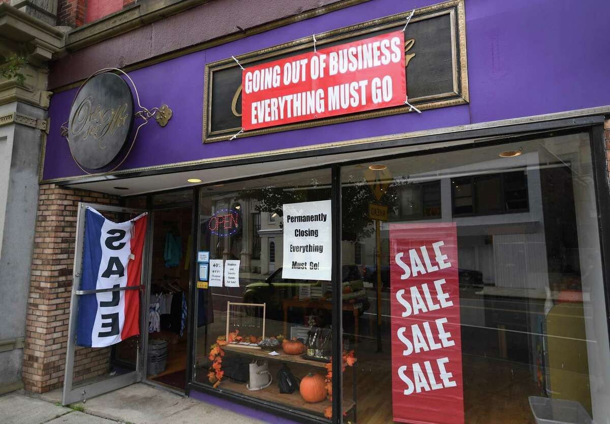 Only For Her boutique is closing Sept. 30 after 20 years of business on Ansonia’s Main Street. Owner Libby Meissner blames the pandemic.