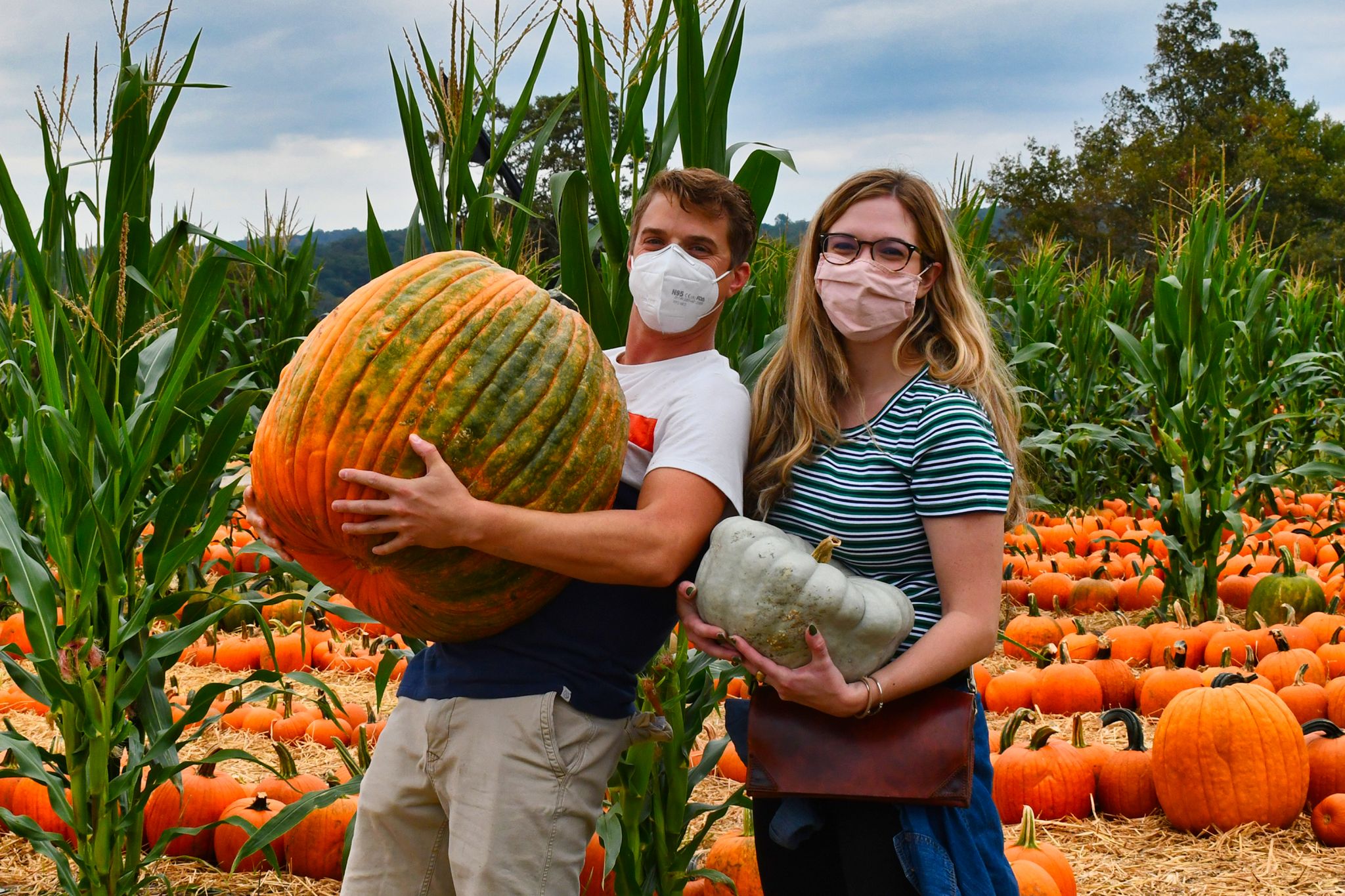 SEEN Pumpkin picking at Jones Family Farms