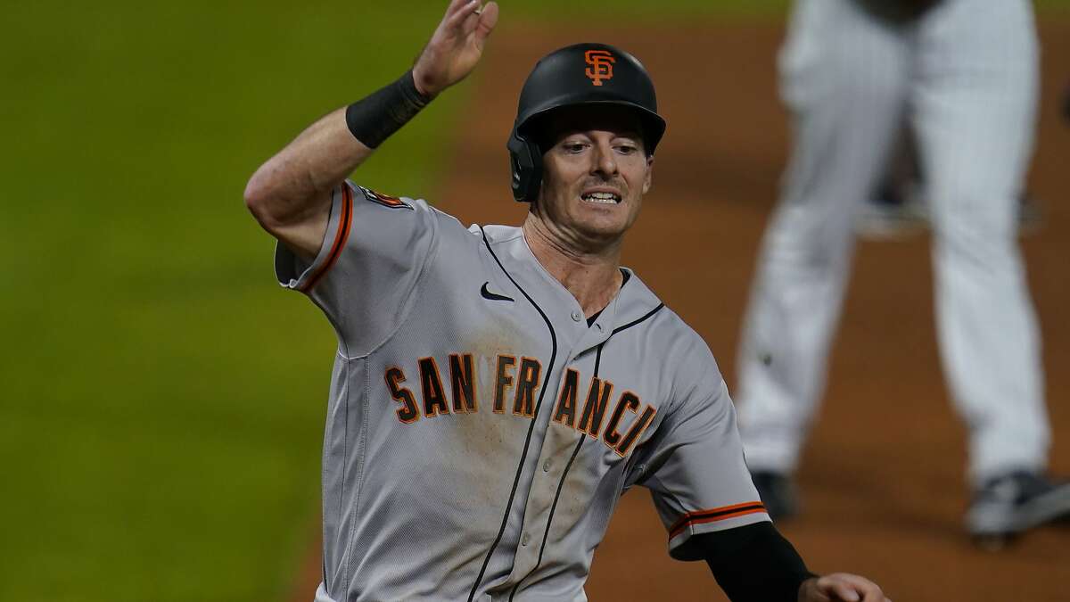 Giants' Mike Yastrzemski wins 2020 Willie Mac Award in vote of ...