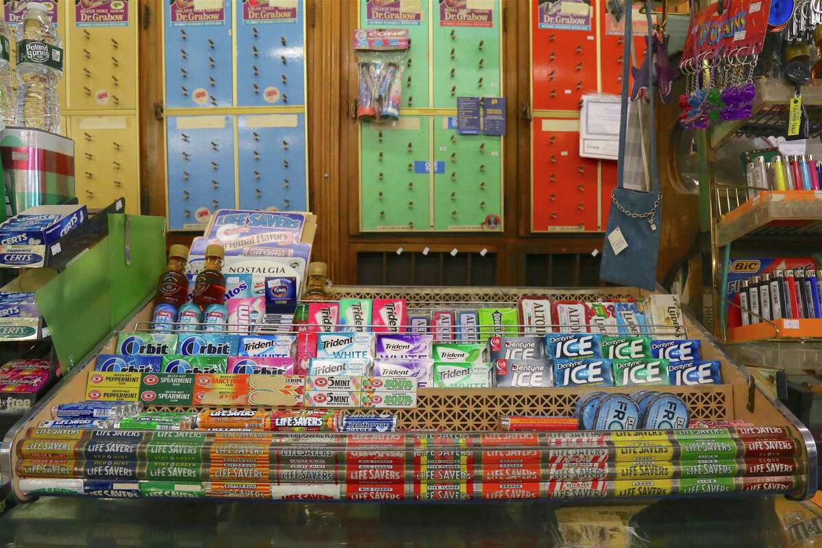 Candy countered in a vintage Life Saver display at the Darien News Store. When his grandfather died in 1976, Bill Frate and his father became tag-team proprietors, keeping the store in operation along with Lottie, who continued there for well over a decade. “I probably wouldn’t still be here if it wasn’t for all the legacy of my family,” Frate said, having reduced the store hours but still maintaining the vintage milieu that many describe as a subtle journey back in time when they walk through the door.