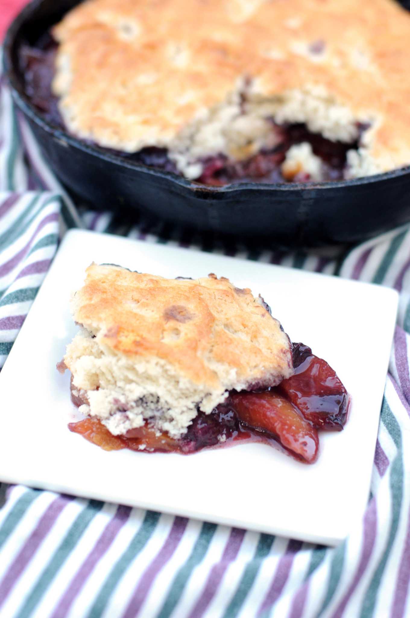 Recipe: Fire Pit Fruit Cobbler