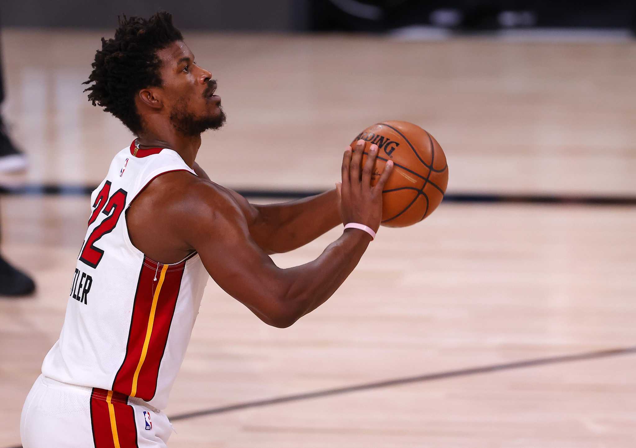 Jimmy Butler delivers leadership seminar for Miami Heat before Game 2