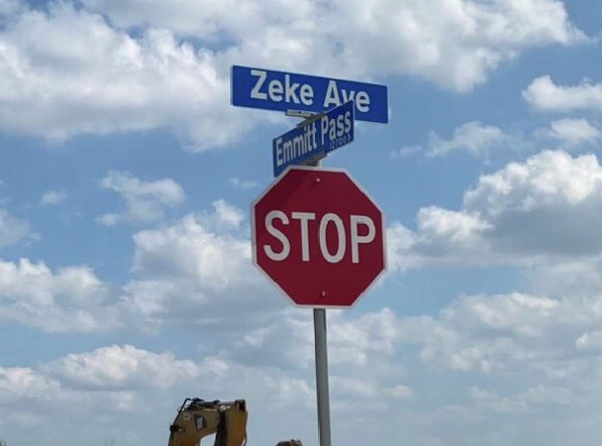 Dallas Cowboys Street Sign