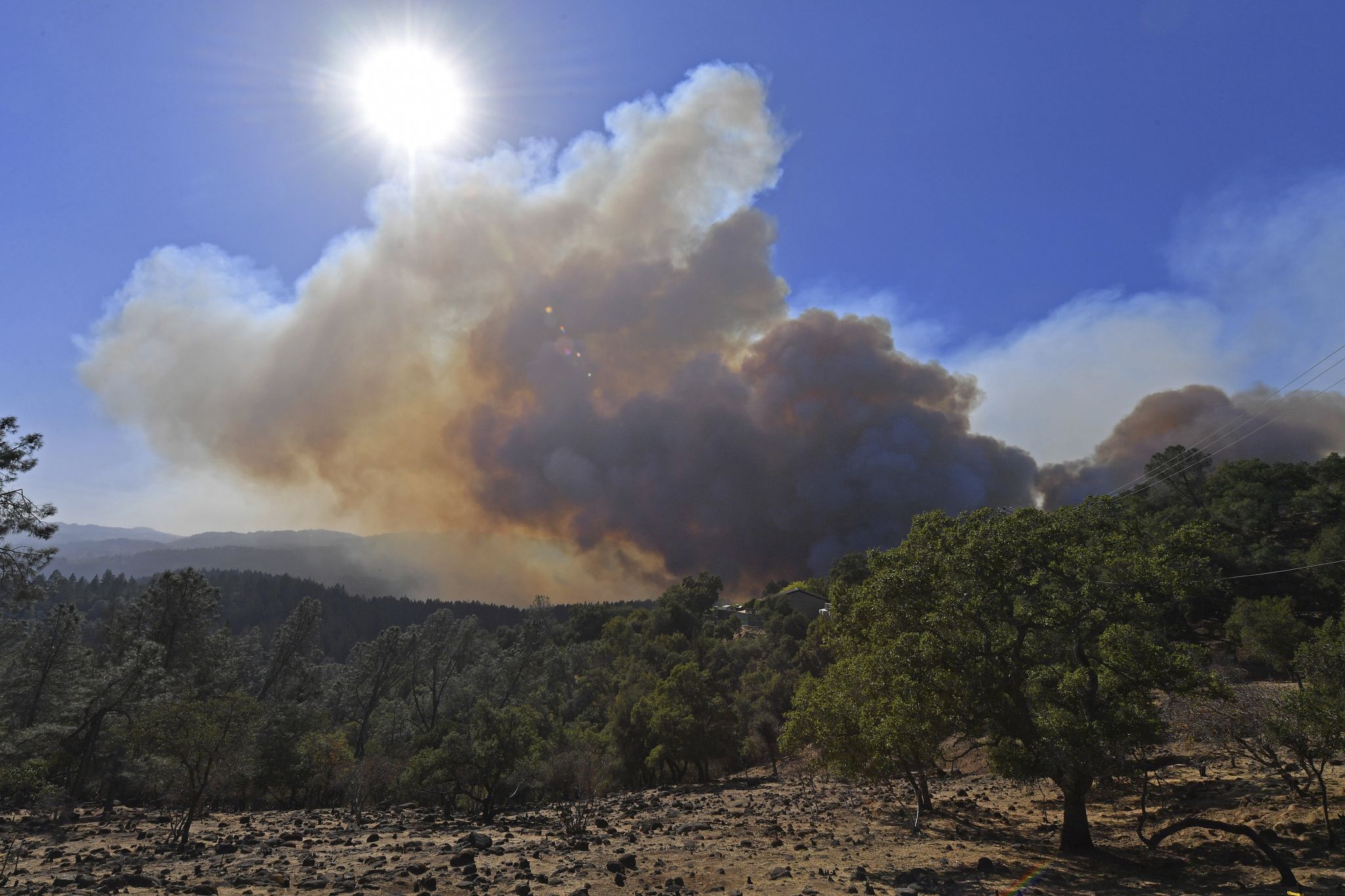 Air Quality Forecast Wildfire Smoke To Swirl Around Bay Area   RawImage 