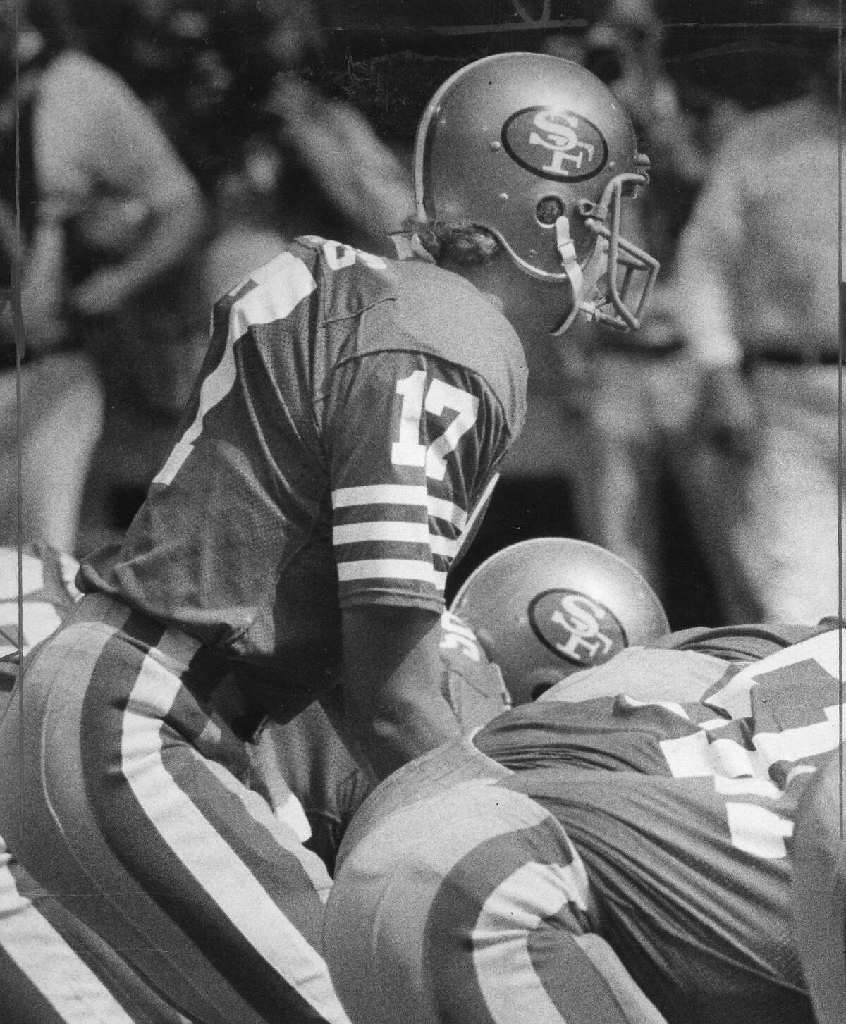 Steve DeBerg & Joe Montana  San francisco 49ers football, Nfl