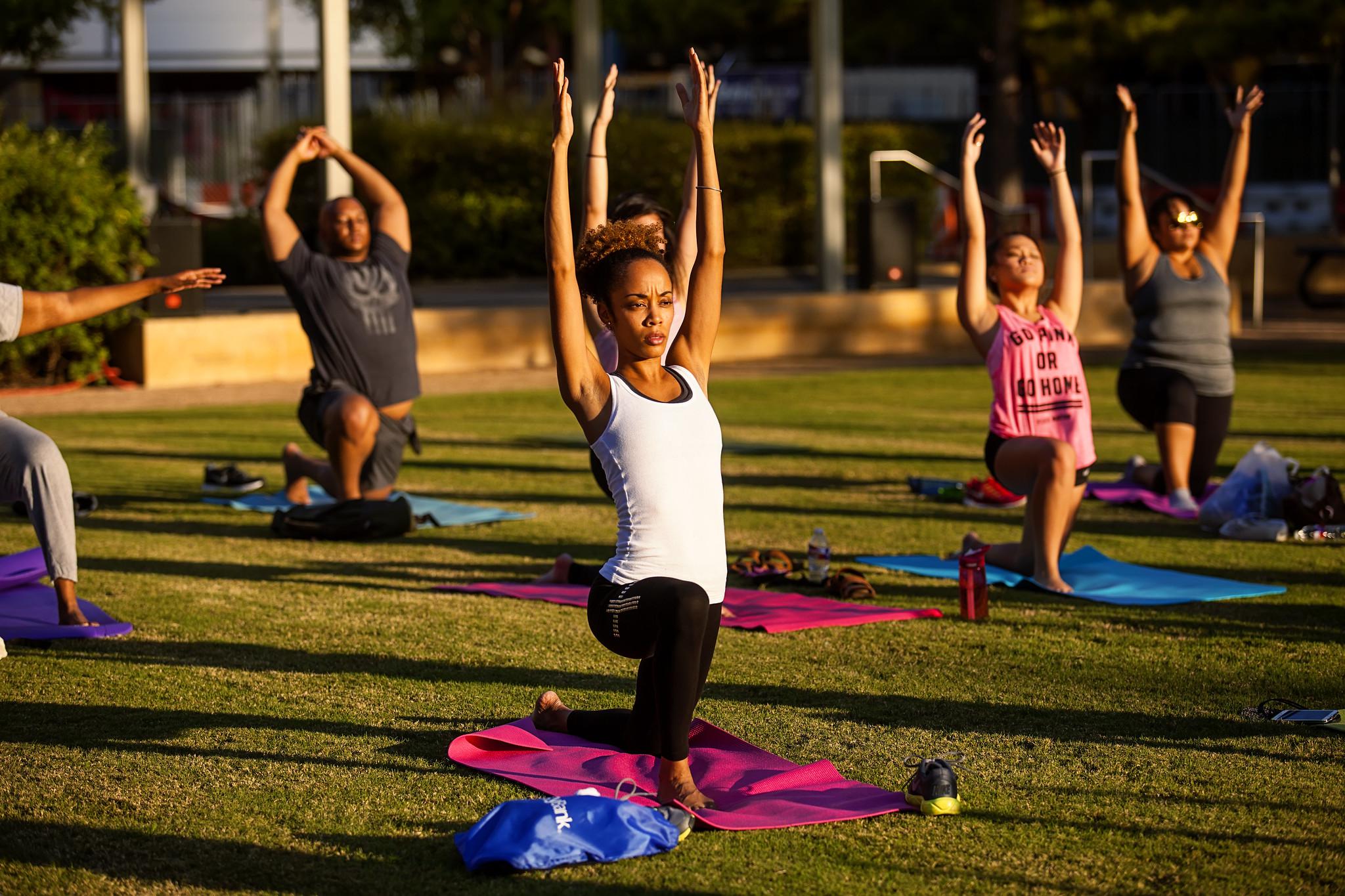Fitness Events Around Houston Core Focused Yoga And Passes Pedals And A Picnic In The Park