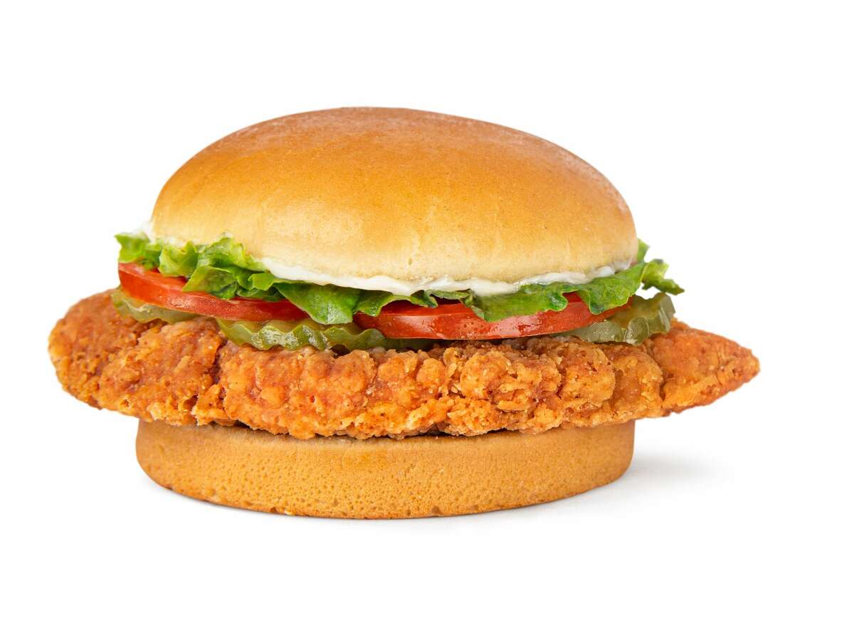 The sandwich has a fried chicken filet, of course, topped with lettuce, tomatoes, pickles and mayonnaise on a four-inch bun.  "We can’t wait for our guests to enjoy this extremely flavorful new, limited-time sandwich," Scheffler added