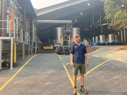 Rombauer Vineyards winemaker Richie Allen was one site on September 29, 2020.