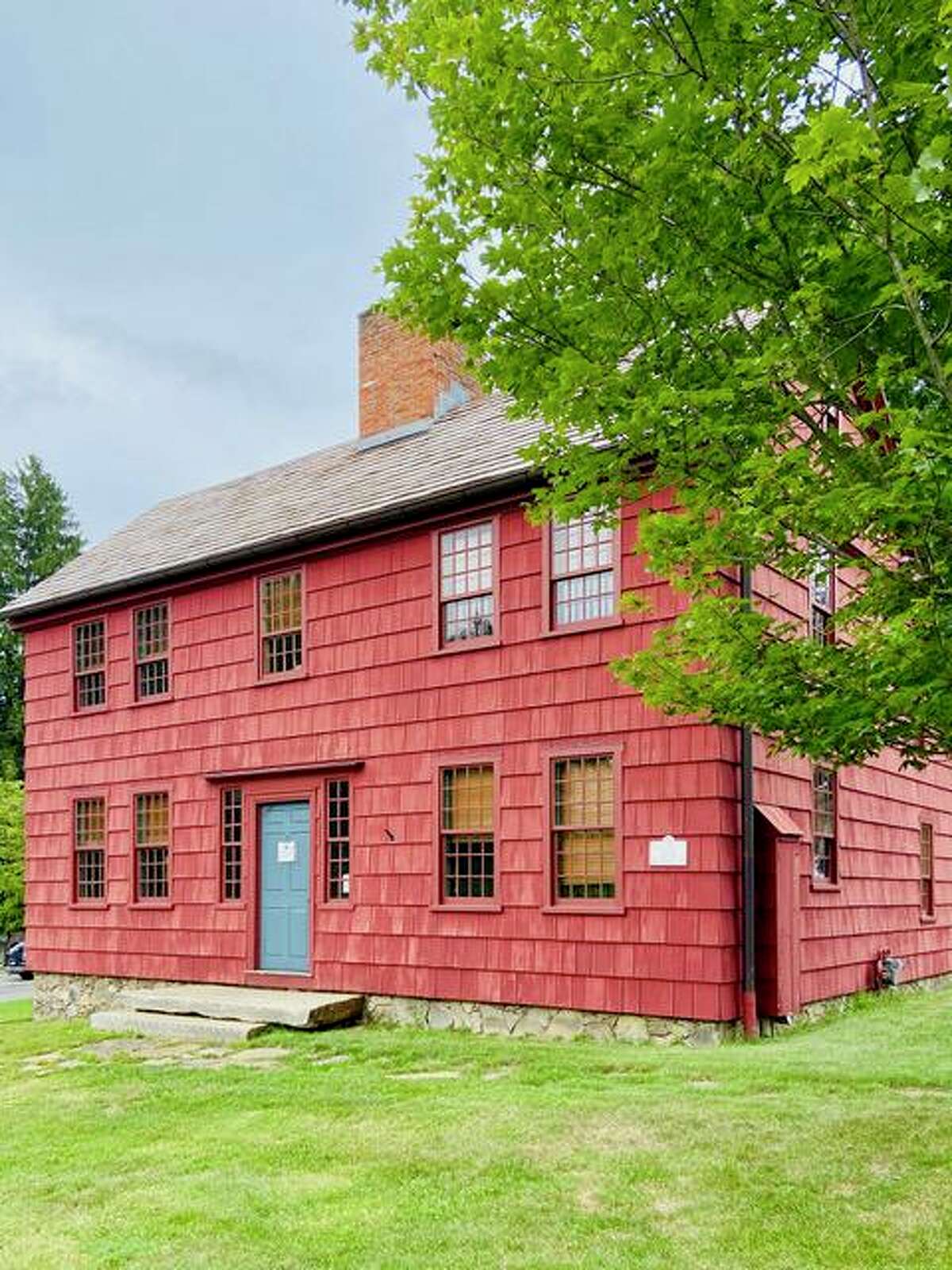 Scott House, the headquarters of the Ridgefield Historical Society.