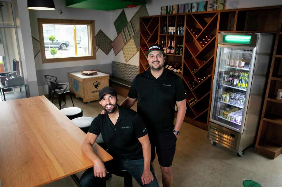 Owners and brothers Afif and Mazen Baltagi at the Spring Branch location of Slowpokes. Photo: Annie Mulligan, Contributor / © 2020 Annie Mulligan / Houston Chronicle