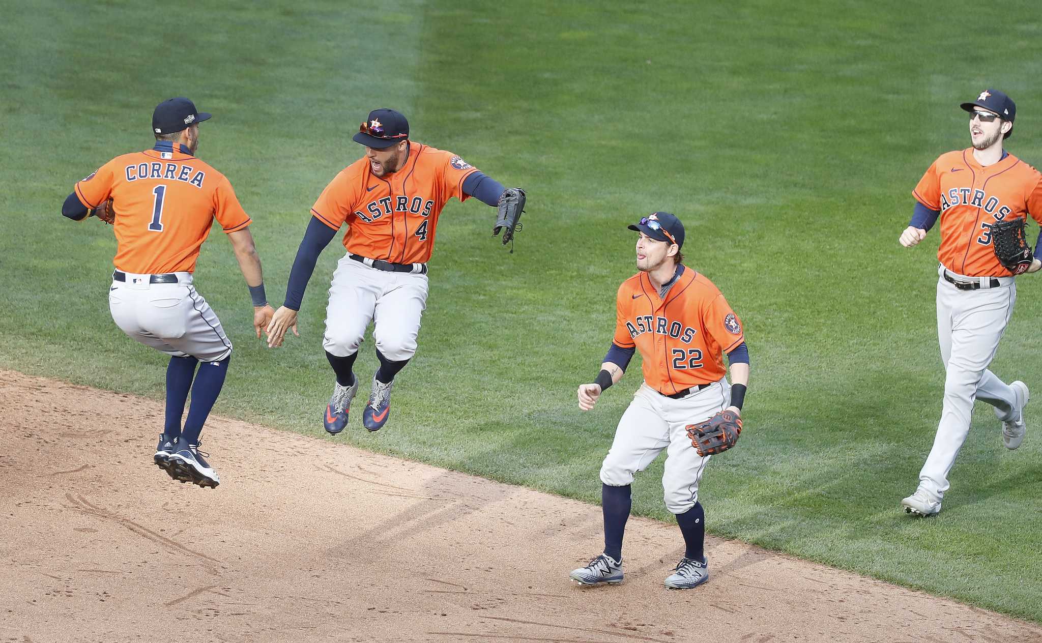 Astros insider Playoff experience shows in Game 1 victory over Twins