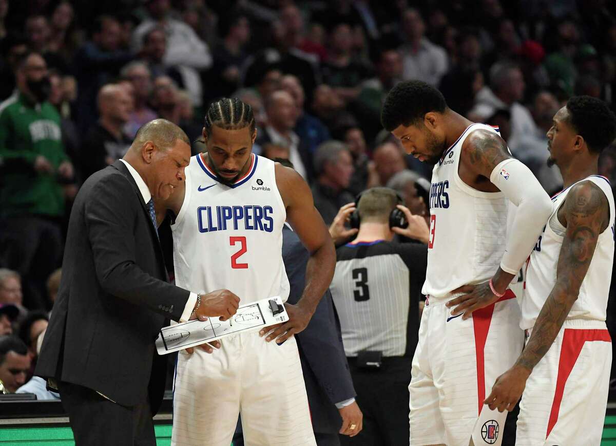 Lou Williams of the Los Angeles Clippers the smiles during the