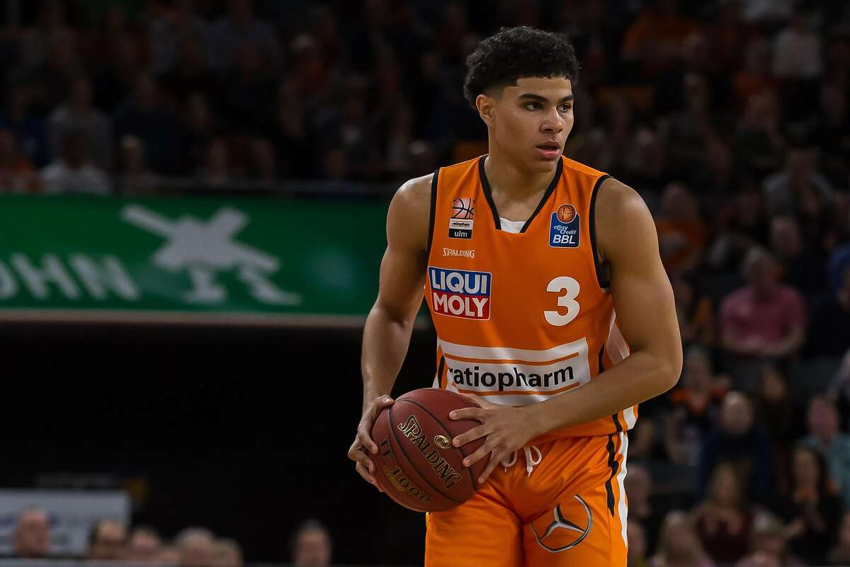 Killian Hayes played for Ratiopharm Ulm of the German League last season. The 6-foot-5 point guard known for his court vision and passing is expected to be a top-10 pick in the NBA draft.