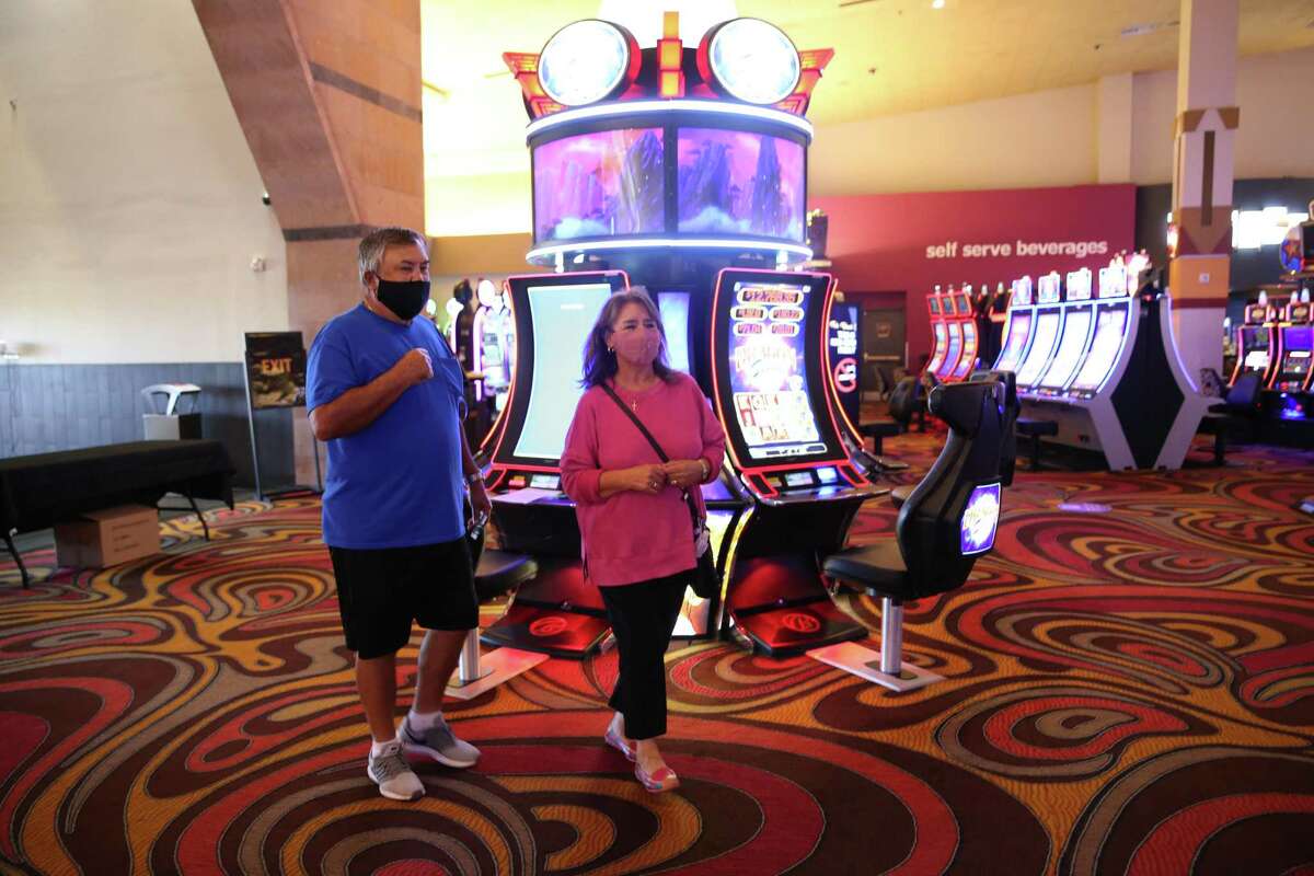 VIP guests got to enjoy the Kickapoo Lucky Eagle Casino for the first time in six months Wednesday because of the pandemic shutdown.